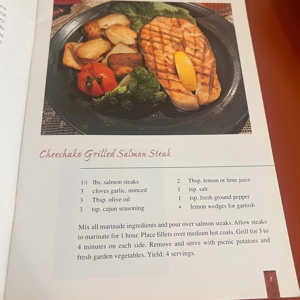 Alaskan Cooking Cookbook 1995 Arctic Circle Enterprises Seafood Wild Game
